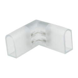 Соединитель L-образный UTC-K-22/N21 CLEAR 010 POLYBAG для светод. лент ULS-N21 NEON 220В 2 контакта (уп.10шт) Uniel UL-00004460