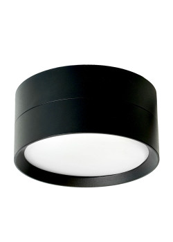 Светильник потолочный Feron HL357 12W, 230V, GX53, черный