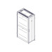 Шкаф Systeme Electric, серия Uniprom, 42U-600/1070, боковые панели 4шт, черный Шкаф Systeme Electric, серия Uniprom, 42U-600/1070, боковые панели 4шт, черный