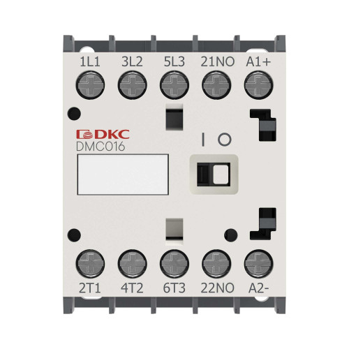 Миниконтактор YON DMC016 16A 7,5кВт AC3 3P кат. 24В DC 1НО Миниконтактор YON DMC016 16A 7,5кВт AC3 3P кат. 24В DC 1НО