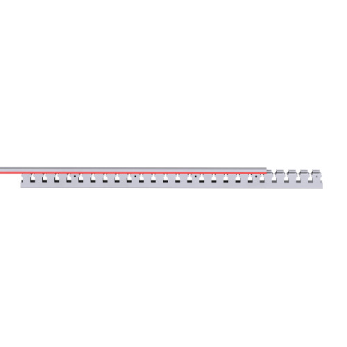 Короб перфорированный, серый RL12 25x30 Короб перфорированный, серый RL12 25x30