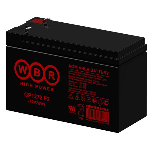 Аккумулятор WBR GP1272 F2 (12V28W) Аккумулятор WBR GP1272 F2 (12V28W)