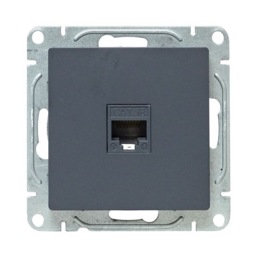 Механизм роз., RJ45 (cat5), графит., Эпика EKF