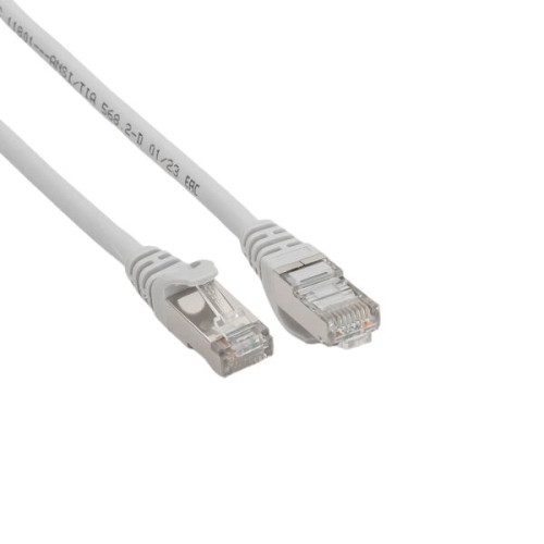 Патч-корд TERACOM PRO Cat.6 экран. FTP LSZH серый (5,0м)