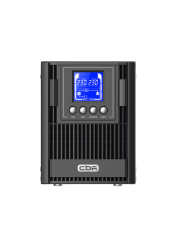 ИБП CBR ESSENCE ESN-1000C Online 1000 VA / 1000 W, Tower, 4 x C13, LCD, HID-USB, RS232, EPO, SNMP slot/ UPS CBR Online Tower