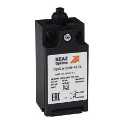 Выключатель концевой OptiLiS D4N-8132 толкатель роликовый пластиковый EN 50047 XCKT2100P16