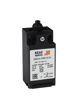 Выключатель концевой OptiLiS D4N-4132 толкатель роликовый пластиковый EN 50047 XCKN2100P20