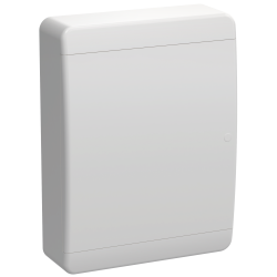 TEKFOR Корпус пластиковый ЩРН-П-24 IP41 белая дверь IEK