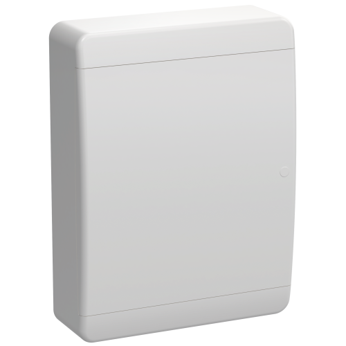 TEKFOR Корпус пластиковый ЩРН-П-24 IP41 белая дверь IEK
