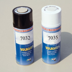 Баллончик распылитель с краской, RAL 7032 RAM block