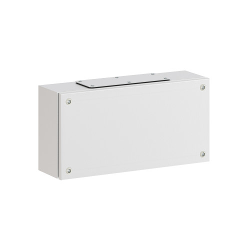 Корпус клеммный металлический SDE ВxШxГ 400x200x120 мм с фланцами, IP66