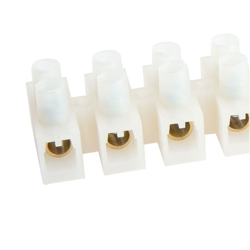 LD225-10A Зажим винтовой изолированный 450В, 10А, 12 пар, полиамид DIY LD225-10A Зажим винтовой изолированный 450В, 10А, 12 пар, полиамид DIY
