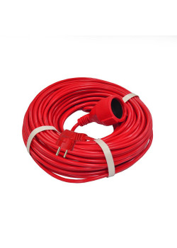 Удлинитель-шнур 1х40м с заземл. 10А IP20 2.2кВт ПВС 3х1 DOMTOK 2506