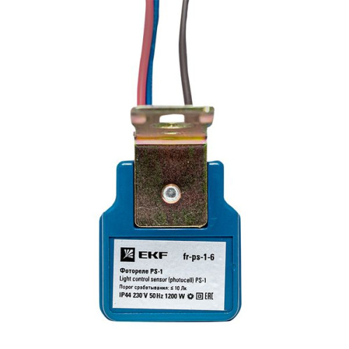Фотореле PS-1 6А 1200Вт IP44 EKF Фотореле PS-1 6А 1200Вт IP44 EKF