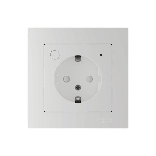 Розетка AtlasDesign Smart 16А L+N с заземл. защ. шторки Zigbee механизм бел. SE ATN000145Z Розетка AtlasDesign Smart 16А L+N с заземл. защ. шторки Zigbee механизм бел. SE ATN000145Z