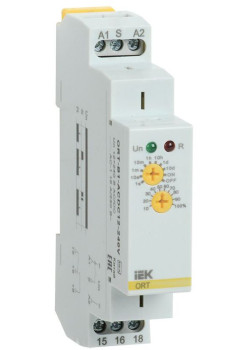 Реле задержки выключения ORT 1 контакт 12-240В AC/DC IEK ORT-B1-ACDC12-240V