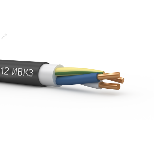 Кабель силовой ВВГнг(А)-LSLTx 3х2,5 ок (N,PE)-0,66 ТРТС 100м