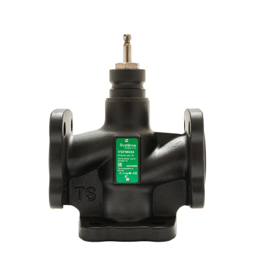 Клапан регулирующий 3-ход смес фланц PN16 DN32 15м³/ч -20…+130°С Клапан регулирующий 3-ход смес фланц PN16 DN32 15м³/ч -20…+130°С
