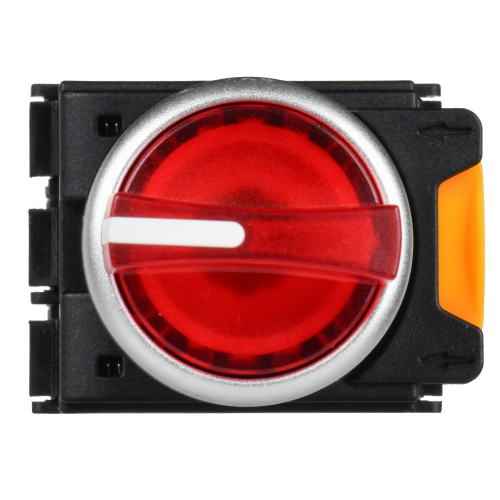 Переключатель с подсветкой на 3 положения 2NO красный MASTER IEK