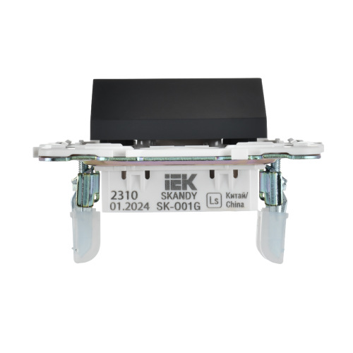 SKANDY Вывод кабеля SK-O01G графит IEK SKANDY Вывод кабеля SK-O01G графит IEK