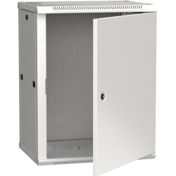ITK Шкаф LINEA W 12U 600х450мм дверь металл серый RAL7035