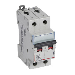 Авт.выкл.DX3-E C40 2П 6000/6kA LEGRAND