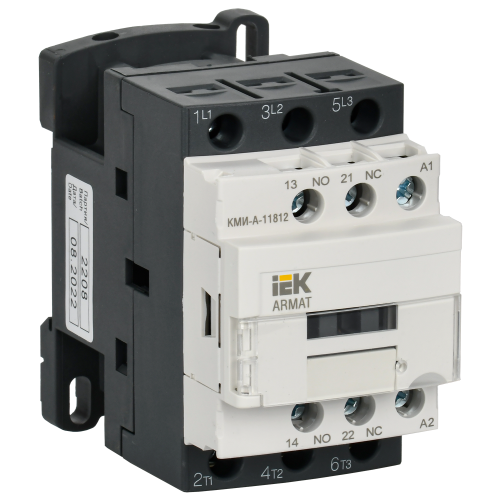 ARMAT Контактор КМИ-А-11812 LC1D 18А 24В/АС3 1NO/1NC IEK