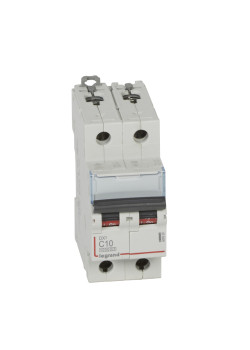 Авт.выкл.DX3 2П C10A 10kA/16kA LEGRAND