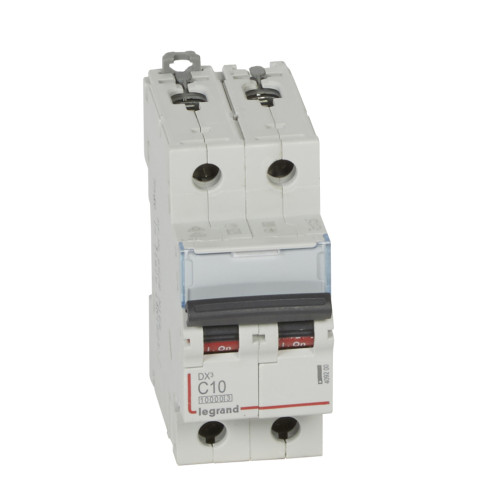 Авт.выкл.DX3 2П C10A 10kA/16kA LEGRAND