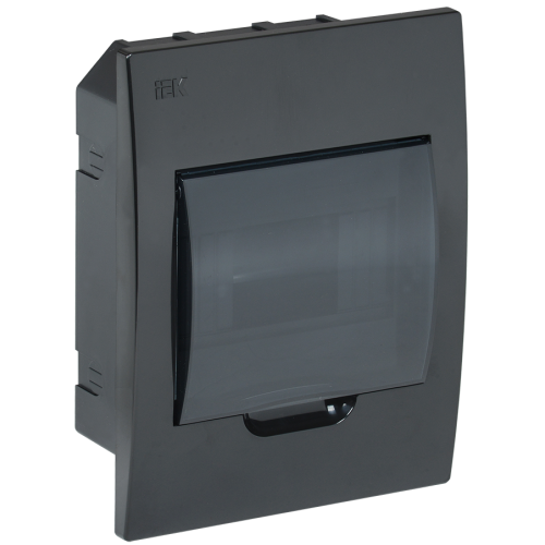 KREPTA 3 Корпус пластиковый ЩРВ-П-6 IP41 черный IEK