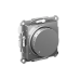 ATLASDESIGN СВЕТОРЕГУЛЯТОР (диммер) поворотно-нажимной, LED, RC, 400Вт, механизм, СТАЛЬ