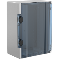 TETRA Корпус пластиковый ЩМПп 400х300х170мм прозрачная дверь IP66 IEK