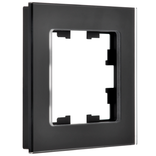 BRITE Рамка 1-местная РУ-1-2-Бр стекло черный матовый IEK BRITE Рамка 1-местная РУ-1-2-Бр стекло черный матовый IEK