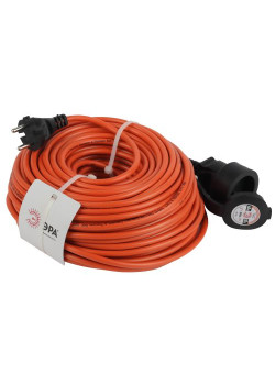 Удлинитель-шнур 1х40м без заземл. 10А IP20 UPx-1-2х1-40m ПВС 2х1 (бухта) Эра Б0046808