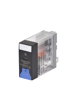Реле 12A 1CO 24VDC тест кнопка LED