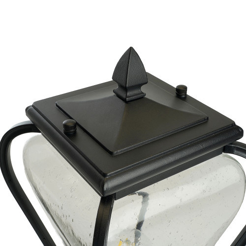 Светильник садово-парковый Feron PL744 на постамент 60W 230V E27, черный Светильник садово-парковый Feron PL744 на постамент 60W 230V E27, черный