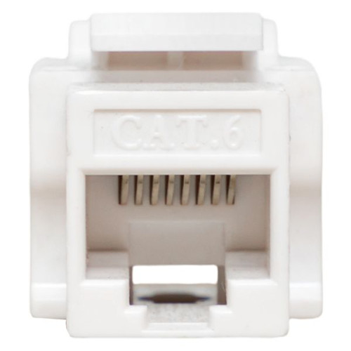 Модуль Keystone TERACOM PRO Cat.6 RJ-45 неэкран. 110 IDC 90 град. белый Модуль Keystone TERACOM PRO Cat.6 RJ-45 неэкран. 110 IDC 90 град. белый