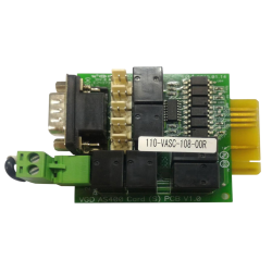Релейная карта  POWERCOM AS400 mini, сухие контакты с гальванической развязкой, для ИБП серий MAS/MRT/MAC./ Powercom AS400 mini dry contact I/O card for MAS/MRT/MAC.