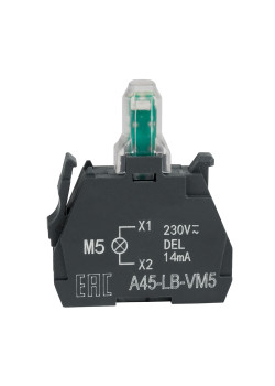 Световой блок OptiSignal D22 A45-LB-VM5 желтый 230-240VAC ZBVM5