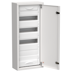 TITAN 5 Корпус металлический ЩРн-48 (1х48) 710х310х140мм IP31 белый (одна дверь) IEK
