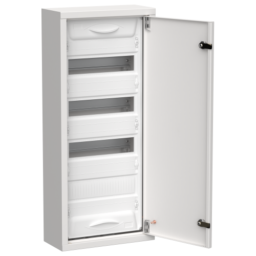 TITAN 5 Корпус металлический ЩРн-48 (1х48) 710х310х140мм IP31 белый (одна дверь) IEK