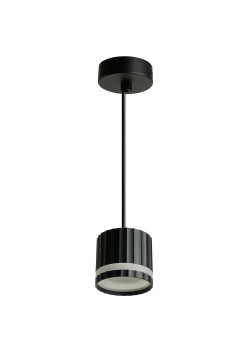 Светильник потолочный Feron Barrel HL3698 OLYMPUS levitation 12W, 230V, GX53, чёрный, на подвесе 1,7 м