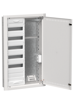 TITAN 5 Корпус комбинированный ЩРв-72 (2х72) 1005х625х130мм IP30 белый IEK