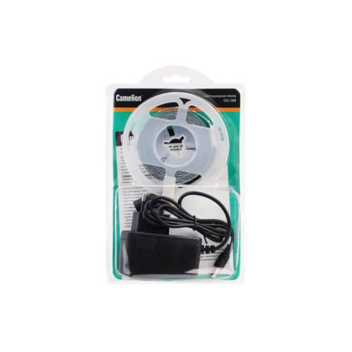 Лента светодиодная DSL-008 2835-60D IP20 4000К (уп.3м) Camelion 15694 Лента светодиодная DSL-008 2835-60D IP20 4000К (уп.3м) Camelion 15694