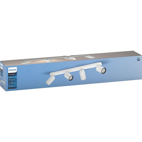 Philips PONGEE bar/tube white 4xNW 230V