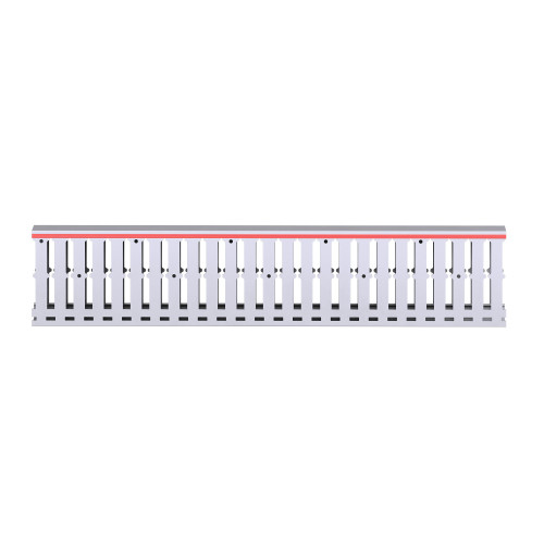 Короб перфорированный, серый RL12 40x100 Короб перфорированный, серый RL12 40x100