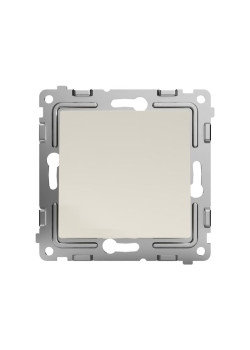 Переключатель проходной 1-кл. СП Pixel 10А IP20 механизм беж. TOKOV ELECTRIC TKE-PX-P1-C02