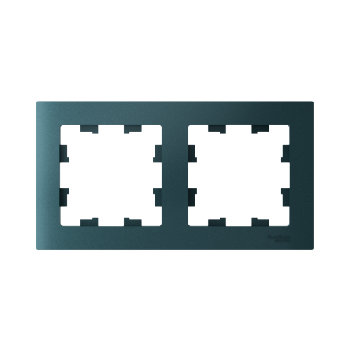 ATLASDESIGN 2-постовая РАМКА, универсальная, ИЗУМРУД ATLASDESIGN 2-постовая РАМКА, универсальная, ИЗУМРУД