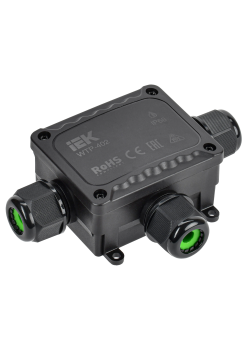 Коробка распределительная герметичная WTP-402 3 ввода IP68 IEK