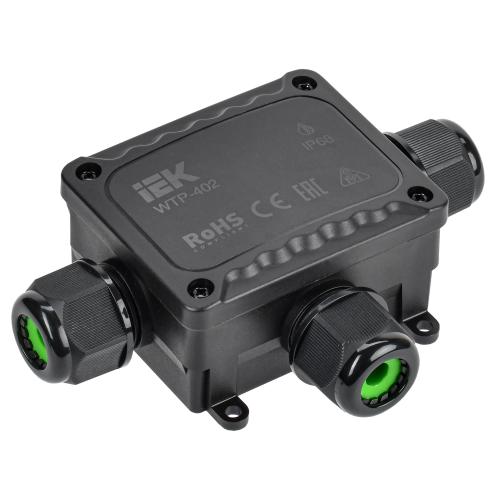 Коробка распределительная герметичная WTP-402 3 ввода IP68 IEK